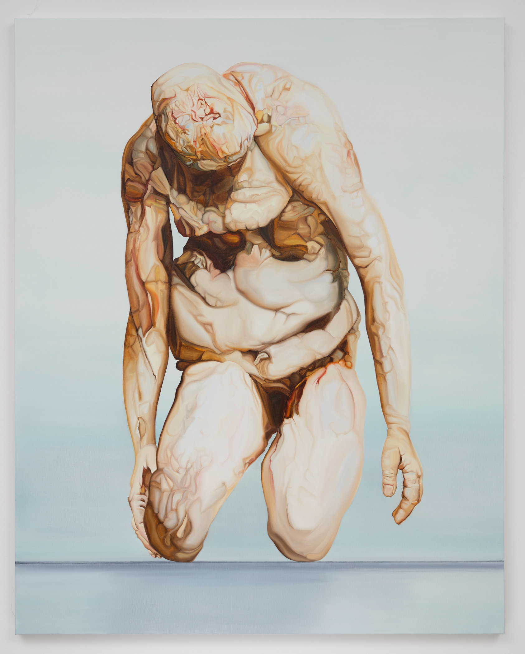 <i>Thyestes complex</i>, 2023. Oil on linen, 47 5/8 x 59 7/8 in (121 x 152 cm)